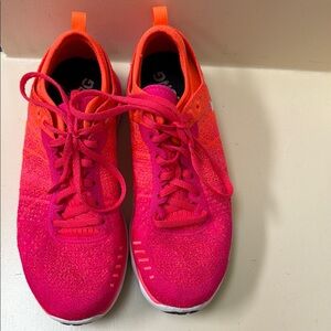 Under Armour Pink and Orange Athletic Shoes